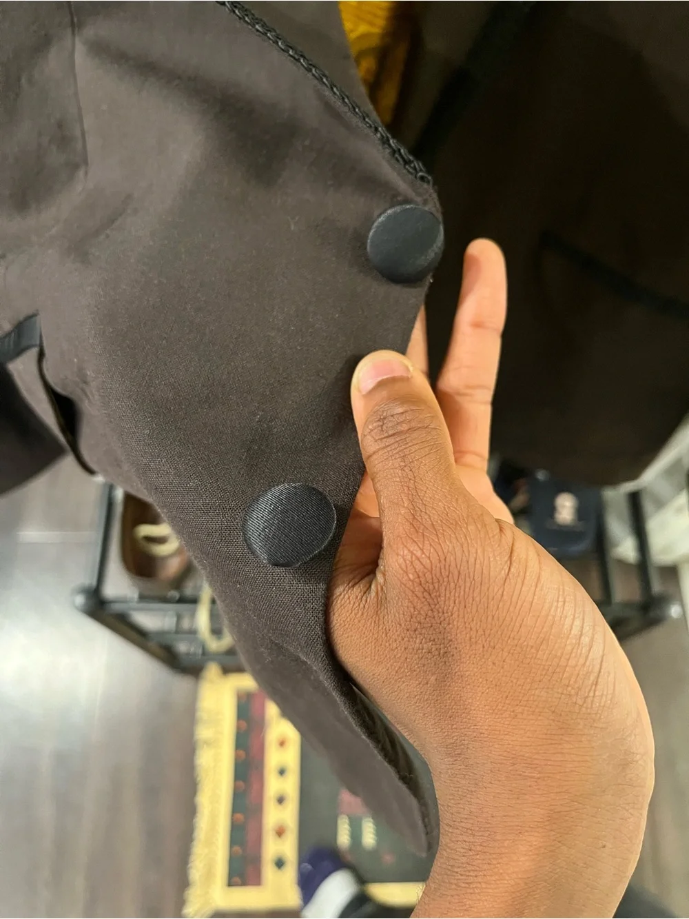 Brown tailored blazer
